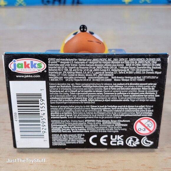 Jakks Classic Sonic the Hedgehog Ray 2.5" Collectible Video Game Figure New - Picture 7 of 11